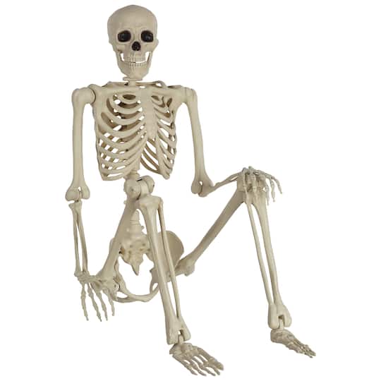 5ft. Life Size Poseable Skeleton Prop Halloween D&#xE9;cor